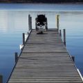 Lois-Smith_wheel-chair-on-dock _Dragon Lake_ 2014 2.JPG